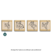 Bronc Rider Four Piece Set: Metal Box Art