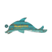 Corrugated Dolphin Cutout