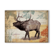 Elk - Wood & Metal Wall Art