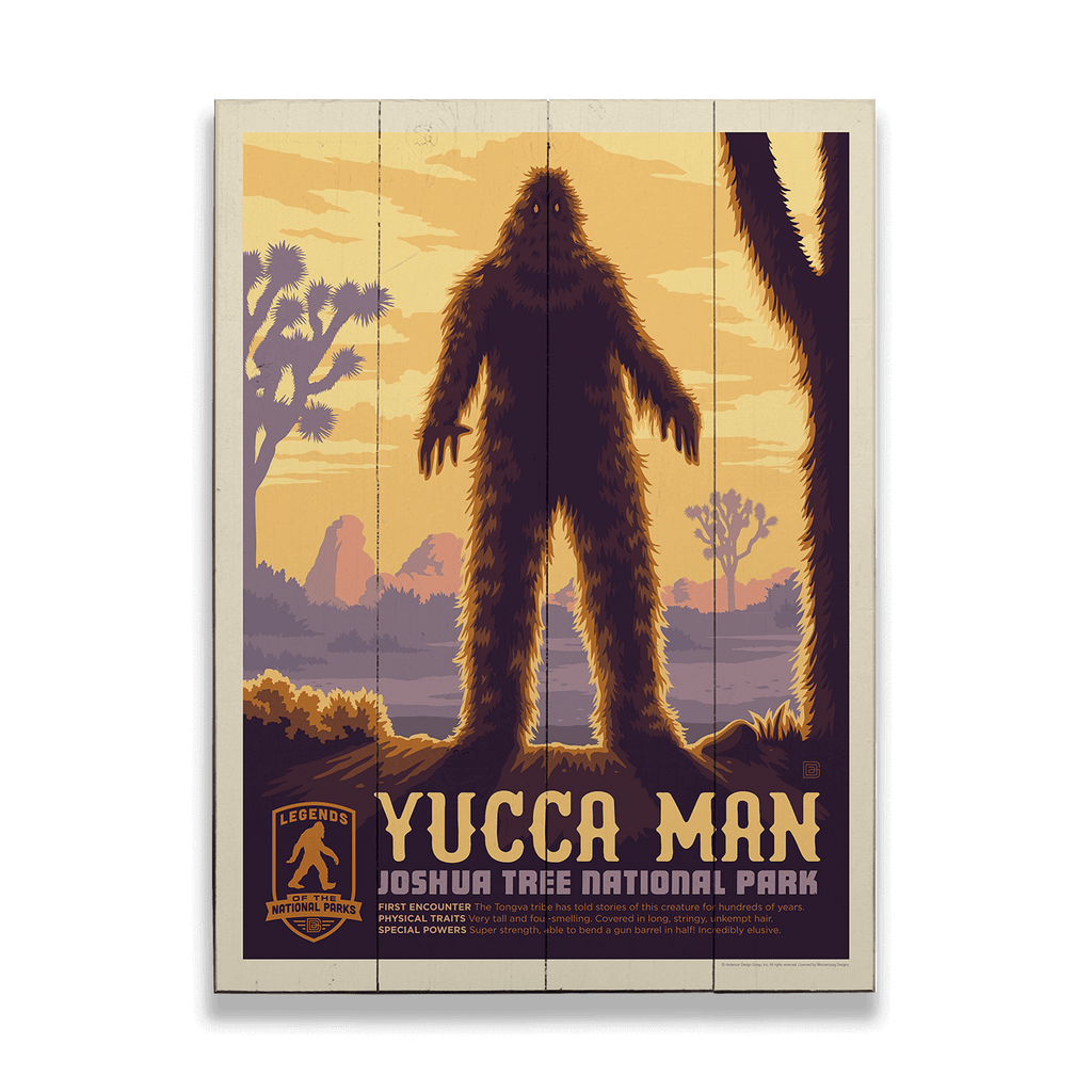 Yucca Man: The Desert Phantom - Wood & Metal Wall Art – Old Wood Signs Yucca Man: The Desert Phantom - Wood & Metal Wall Art – Old Wood Signs