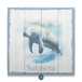 Manatee - Wood & Metal Wall Art