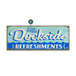 Dockside - Wood & Metal Wall Art