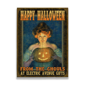 Happy Halloween from the Ghouls Sign