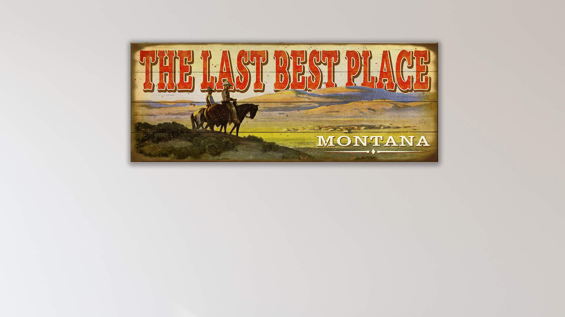 Transform Your Space: Utilizing Wood Plank and Metal Box Art Signs in ...