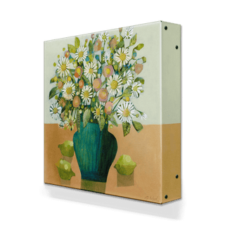 Turquoise Compo - Metal Box Art by Este MacLeod