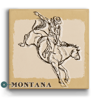 Bronc Rider I: The First Buck - Metal Box Art