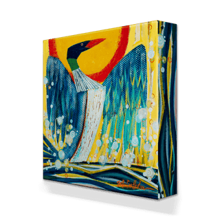 Lady of the Lake - Metal Box Art Metal Box Wall Art Shelle Lindholm