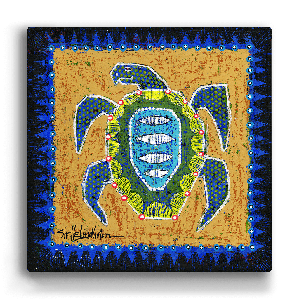 Sea Turtle - Metal Box Art – Old Wood Signs