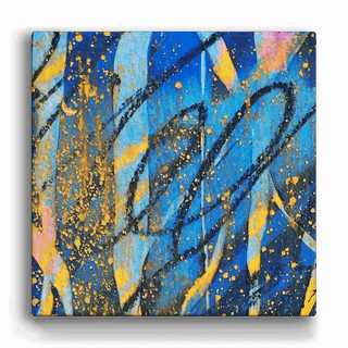 Written Wood - Metal Box Art Metal Box Wall Art Nancy Seiler