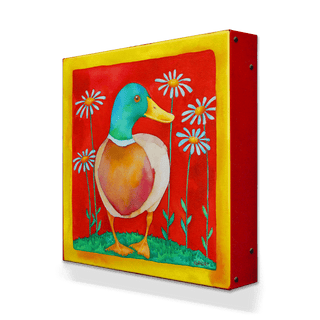 Looking For Love in all the Wrong Places - Metal Box Art Metal Box Wall Art Karen Savory