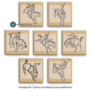 Bronc Rider: Seven Piece Collection - Metal Box Art