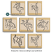 Bronc Rider Seven Piece Set: Metal Box Art