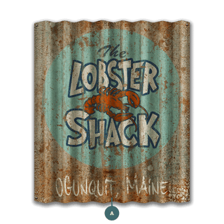 The Lobster Shack - Corrugated Metal Wall Art Marty Mummert Studio