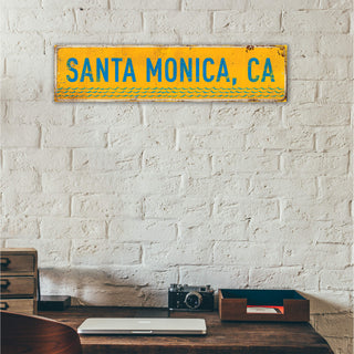 Landmark Waves Custom Signs: Yellow 1 - Wall Decor