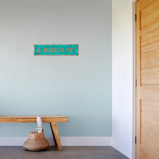 Landmark Surf Custom Signs: Turquoise - Wall Decor Out West Design