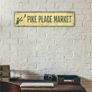 Landmark Signs: Pike Place Market - Wall Decor Out West Design