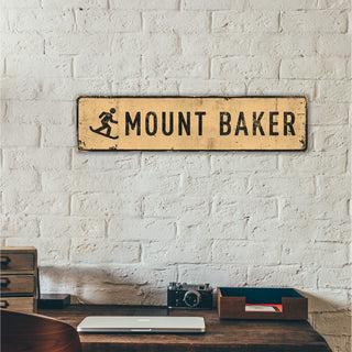 Landmark Snowboarder Custom Signs: Sand 1 - Wall Decor