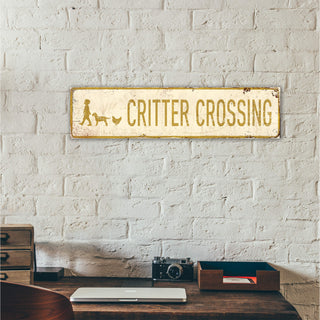 Landmark Farmyard Procession Custom Signs: Cream 1 - Wall Decor