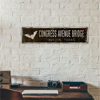 Landmark Bat Custom Signs: Black 2 - Wall Decor