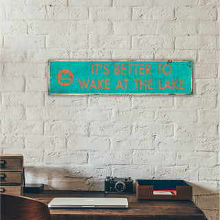 Landmark Life Vest Custom Signs: Turquoise 2 - Wall Decor