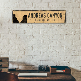 Landmark Canyon Custom Signs: Sand - Wall Decor