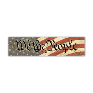 We the People – 250 Years Patriotic Constitution - Wall Decor