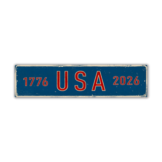 1776 – 2026 USA 250 Years Anniversary - Wall Decor