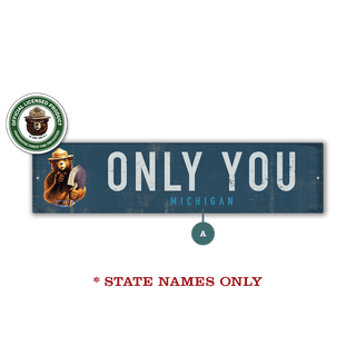 Smokey Bear 1985 Only You: Blue Landmark - Wall Decor