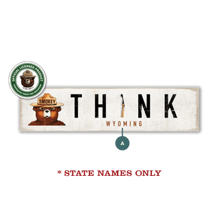 Smokey Bear 1974 Think Landmark - Wall Decor