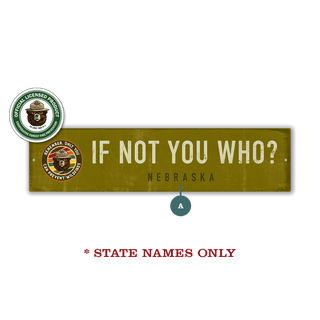 Smokey Bear If Not You Who: Forest Green Landmark - Wall Decor