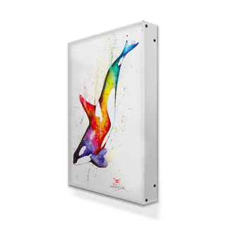 Orca - Metal Box Art Metal Box Wall Art Dean Crouser
