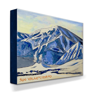 The Majesty of Sun Valley - Metal Box Art Ed Anderson