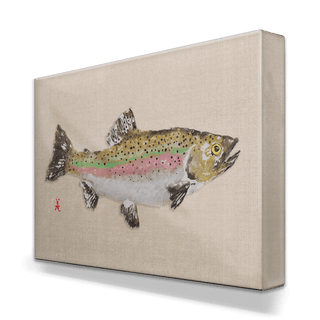 Rainbow Trout - Metal Box Art