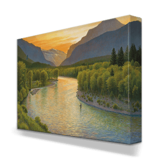 Lost Horse Bend - Metal Box Art Metal Box Wall Art Monte Dolack