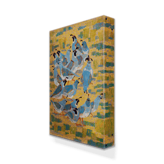 Covey of Quail - Metal Box Art