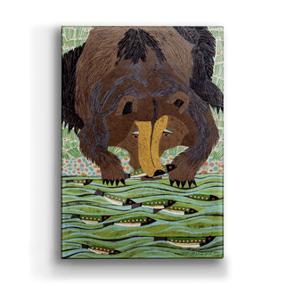 Kodiak's Catch - Metal Box Art Shelle Lindholm