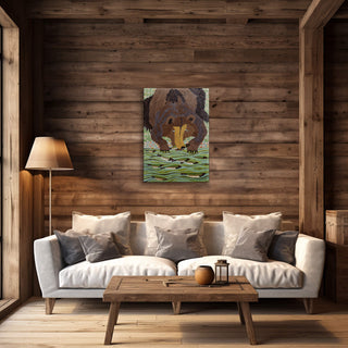 Kodiak's Catch - Metal Box Art Shelle Lindholm