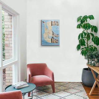 Snow Queen - Metal Box Art Metal Box Wall Art Shelle Lindholm