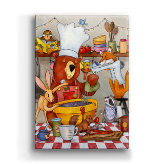 Savory Cooks - Metal Box Art