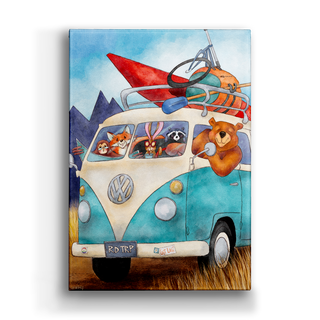 Road Trip - Metal Box Art