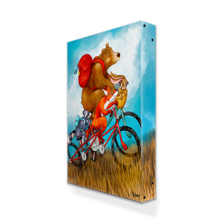 Wild On Wheels - Metal Box Art