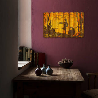 Every Leaf Speaks to Me - Corrugated Metal Wall Art Meissenburg Designs