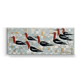 Beachcombers - Metal Box Art Metal Box Wall Art Shelle Lindholm