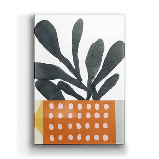 Houseplant Grid Collage - Metal Box Art