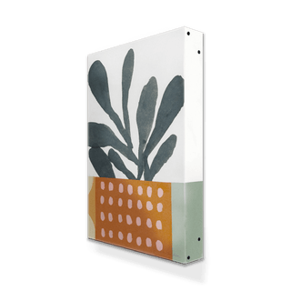 Houseplant Grid Collage - Metal Box Art