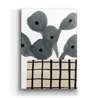Houseplant Grid Collage no. 2 - Metal Box Art