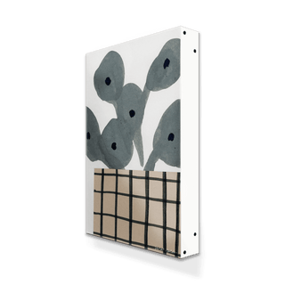 Houseplant Grid Collage no. 2 - Metal Box Art