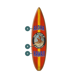Surf Riders - Surfboard Wall Art Meissenburg Designs