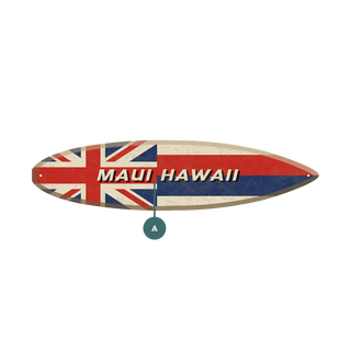Hawaiian Flag - Surfboard Wall Art Meissenburg Designs
