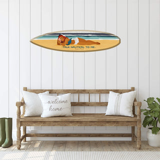 Talk Nautical To Me - Surfboard Wall Art Meissenburg Designs
